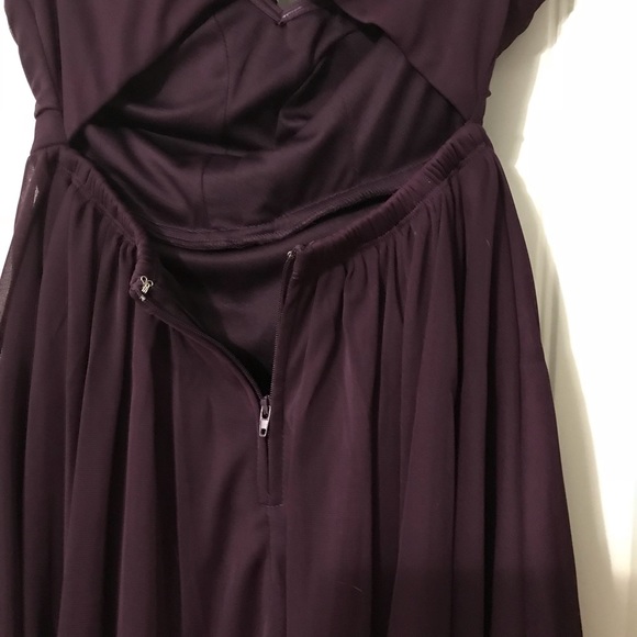 Formal\wedding strapless dress with rhinestones. - Picture 4 of 5